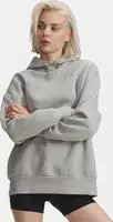 UNDER ARMOUR Essential OverSized Fleece Hoodie Damen 069 - titanium/white L