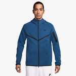 NIKE Tech Fleece Windrunner Kapuzenjacke 476 - court blue/black L