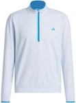 adidas Lightweight 1/4-Zip Sweatshirt Herren KC4034 - crystal sky L