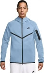 Nike HV0949-411, NIKE Tech Fleece Windrunner Kapuzenjacke 411 - ice blue/black M