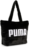 PUMA Up Faux Fur Shopper Tasche Damen 01 - PUMA black