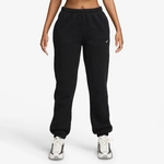 NIKE Studio Fleece Mid-Waist Jogginghose Damen 001 - total black/sail XXL