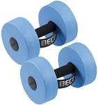 2er Pack BECO Aqua Hantel blau M