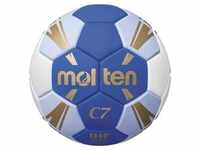 molten Handball Wettspielball blau/weiß/gold Gr. 1