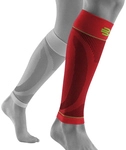 BAUERFEIND SPORTS Kompressionsbandage Wade rot, short, Gr. L