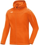 JAKO Classico Kapuzenjacke neonorange L