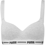PUMA Padded Bra Damen grey melange XS