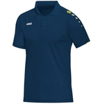 JAKO Classico Polo nightblue/citro 36 (Damen)