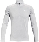 UNDER ARMOUR Tech 2.0 Sweatshirt mit 1/2-Zip 014 - halo gray/white L