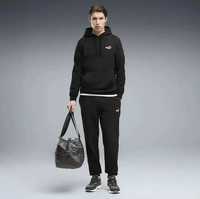 Puma 682606-01, PUMA Essentials No. 1 Logo Fleece Jogginghose mit B&uuml;ndchen Herren 01