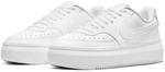 NIKE Court Vision Alta Plateau Sneaker Damen 100 - white/white-white 44