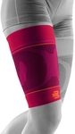BAUERFEIND SPORTS Kompressionsbandage Oberschenkel pink, long, Gr. S