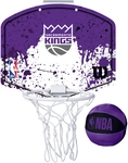 Wilson NBA Sacramento Kings Team Mini Basketballset purple