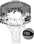 Wilson NBA San Antonio Spurs Team Mini Basketballset grey