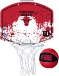 Wilson NBA Chicago Bulls Team Mini Basketballset red