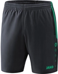 JAKO Competition 2.0 Shorts anthrazit/t&uuml;rkis XL
