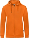 JAKO Organic Kapuzenjacke Damen orange 34
