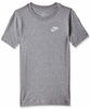 NIKE Sportswear T-Shirt Jungen dk grey heather/white L (147-158 cm)