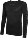 hummel First Seamless langarm Funktionsshirt Kinder black 140/152