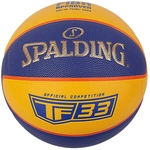 SPALDING TF-33 Gold Indoor/Outdoor Basketball blau/gelb Gr. 6