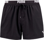 PUMA Swim Logo Shorts Length BadeShortss Herren 03 - black M