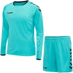 hummel Core Torwart Set Torwarttrikot+Torwartshorts Herren scuba blue L
