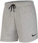 NIKE Park 20 Fleece Shorts Damen dk grey heather/black/black S