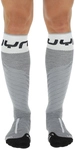 UYN One Merino Skisocken Herren grey melange/white 39-41