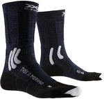 X-SOCKS Trek X Merino Trekkingsocken midnight blue/arctic white 39-41