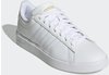 adidas Grand Court Cloudfoam Comfort Sneaker Damen 01F7 - ftwwht/ftwwht/goldmt...