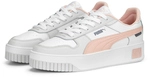 PUMA Carina Street Plateau Sneaker Damen 05 - PUMA white/rose dust/feather gray 41