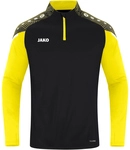 JAKO Performance Ziptop Kinder schwarz/soft yellow 152