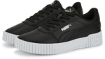 PUMA Carina 2.0 Sneaker M&auml;dchen PUMA black/PUMA black/PUMA silver 37