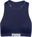 PUMA Swim Racerback Bikini-Oberteil Damen 03 - navy XS