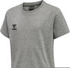 hummel MOVE Grid T-Shirt Kinder 2006 - grey melange 176