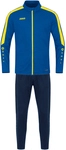 JAKO Power Polyester Trainingsanzug Kinder 404 - royal/citro 128