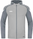 JAKO Performance Kapuzenjacke Kinder soft grey/steingrau 128