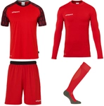 uhlsport Reaction Torwartset (Trikot+Baselayer+Shorts+Stutzen) Kinder 152 -