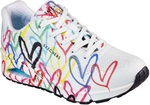 SKECHERS Uno Spread the Love Sneaker Damen WMLT - wei&szlig; 38.5