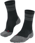 FALKE Stabilizing Merinowolle Trekkingsocken Herren 3003 - black 39-41