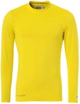 uhlsport Distinction langarm Funktionsshirt limonengelb L