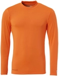 uhlsport Distinction langarm Funktionsshirt fluo orange M