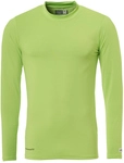 uhlsport Distinction langarm Funktionsshirt flash gr&uuml;n L