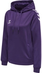 hummel Core XK Poly Hoodie Damen acai/white XS