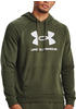 UNDER ARMOUR Rival Fleece Logo Hoodie Herren 390 - marine od green/white S