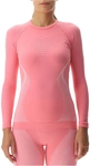 UYN Evolutyon langarm Funktionshirt Damen P372 - flamingo/white/white L/XL