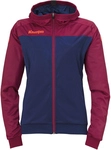 Kempa Prime Multi Trainingsjacke mit Kapuze Damen deep blau/deep rot L