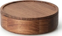 Continenta Dose ⌀ 19 x 6 H cm Walnuss