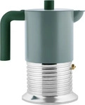 Alessi Espressokocher Vite gr&uuml;n f&uuml;r 6 Tassen
