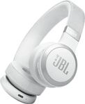 JBL On-Ear-Kopfh&ouml;rer "LIVE 670NC", wei&szlig;, B:7,3cm H:7,3cm T:3,7cm, Kopfh&ouml;rer,